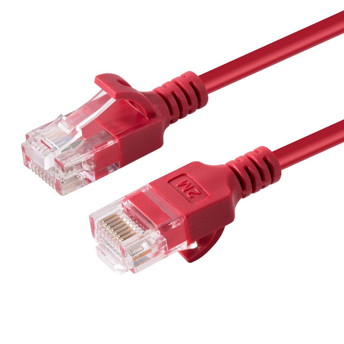EAN 5704174044666 - Microconnect V-UTP6A015R-SLIM cable de red Rojo 1,5 m Cat6a U/UTP (UTP) imagen 1