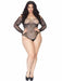 EAN 0714718541983 - Leg Avenue 89231X_00108 conjunto de ropa interior y bodi Negro imagen 4