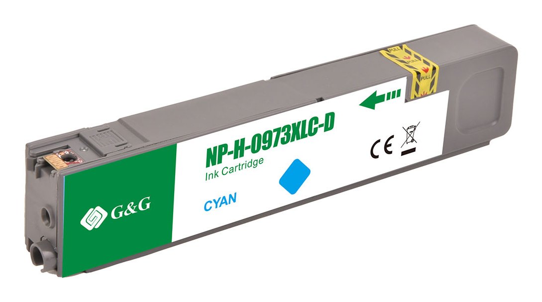 G&G Tintencartucho Compatible Hp 973x F6t81ae Xl-Cyan