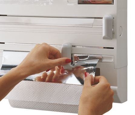 EAN 4006501257239 - Leifheit 25723 portarollo de papel Soporte para toallas de papel colgado en pared Blanco imagen 2