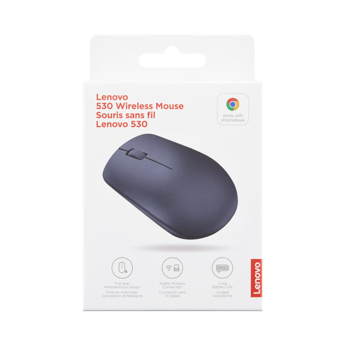 EAN 0195042086270 - Lenovo 530 ratón Oficina Ambidextro RF inalámbrico Óptico 1200 DPI imagen 6