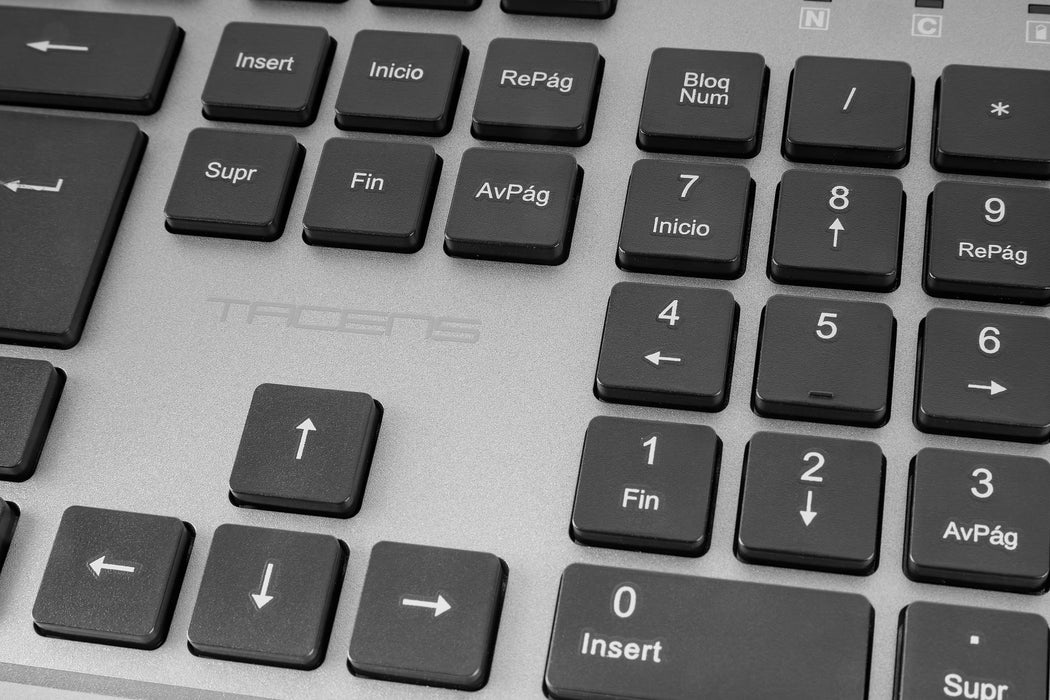 EAN 8435693112129 - Tacens 6ZENITHIT teclado Ratón incluido Hogar / Oficina RF inalámbrico QWERTY Italiano Gris imagen 5