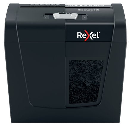 EAN 5028252615266 - Rexel Secure X6 triturador de papel Corte cruzado 68 dB Negro imagen 1
