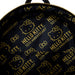 EAN 0671803530416 - Loungefly 50th Anniversary mochila City backpack Oro Cuero vegano imagen 5