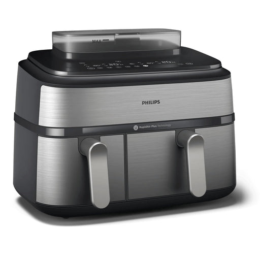 EAN 8720389047558 - Philips 5000 series NA555/00 freidora Doble 9 L Independiente 2750 W Freidora de aire caliente Plata imagen 1