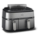 EAN 8720389047558 - Philips 5000 series NA555/00 freidora Doble 9 L Independiente 2750 W Freidora de aire caliente Plata imagen 1