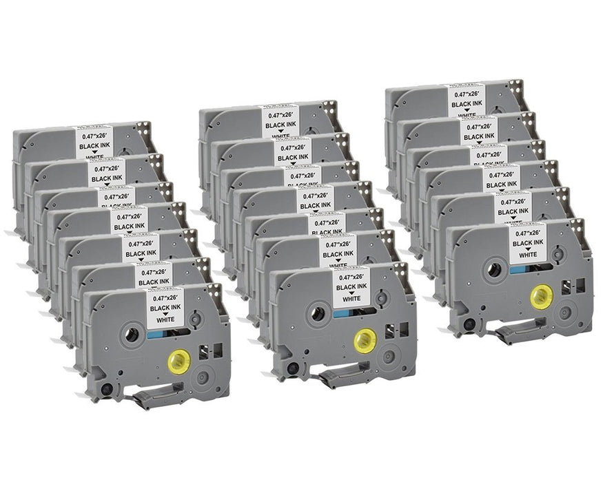 EAN 6942383177105 - G&G 21568 cinta para impresora de etiquetas Negro sobre blanco TZe imagen 2