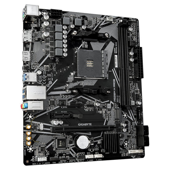 Placa Base Gigabyte A520m H Argb Am4 1xhdmi A520m H Argb