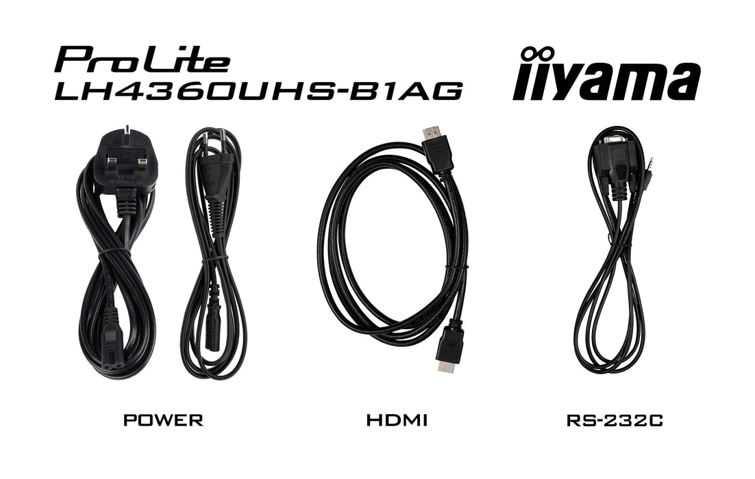EAN 4948570122295 - iiyama LH4360UHS-B1AG pantalla de señalización Pizarra de caballete digital 108 cm (42.5") LED Wifi 500 c imagen 20