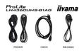 EAN 4948570122295 - iiyama LH4360UHS-B1AG pantalla de señalización Pizarra de caballete digital 108 cm (42.5") LED Wifi 500 c imagen 20