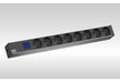 EAN 4016514093571 - Bachmann 800.2154 unidad de distribución de energía (PDU) 8 salidas AC Negro imagen 1