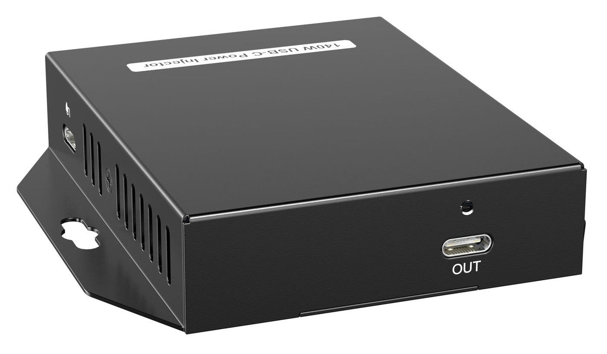Usb-C Power Injector Supports  Up To 140w Charging