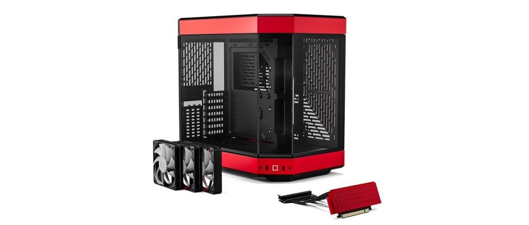 EAN 1220000350106 - HYTE Y60 Midi Tower Negro, Rojo imagen 2