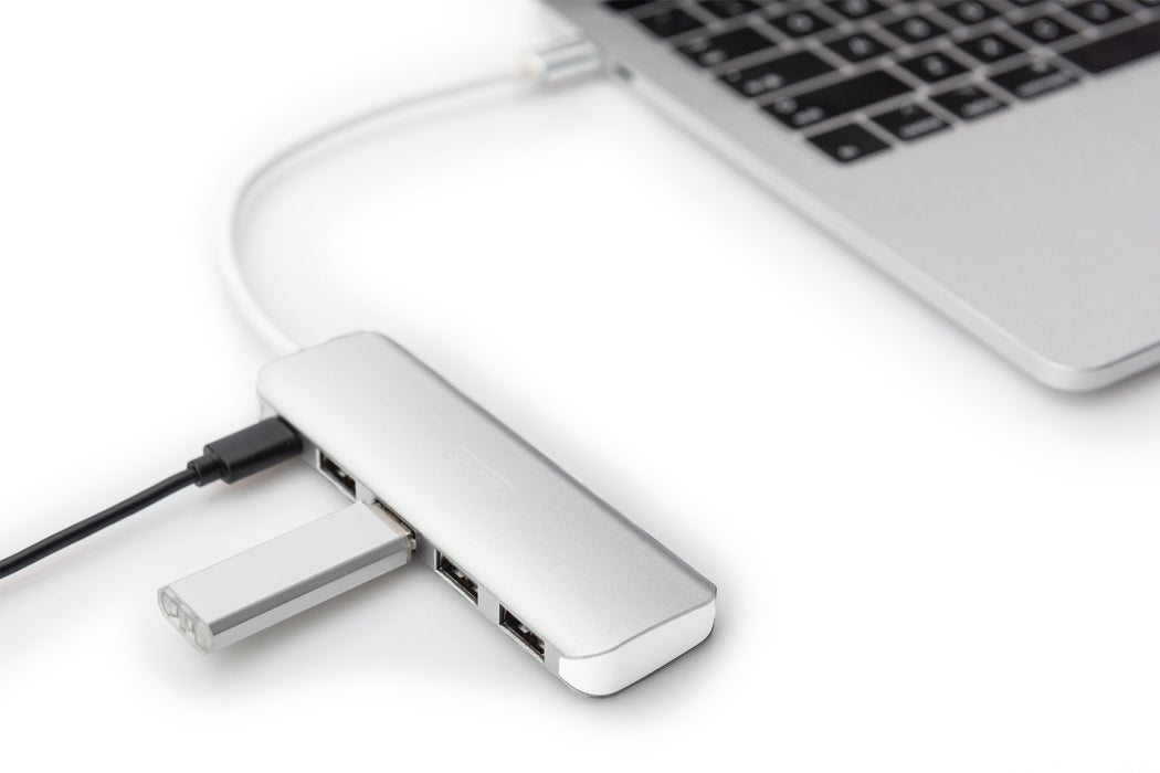 EAN 4016032455653 - Digitus DA-70242-1 hub de interfaz USB 3.2 Gen 1 (3.1 Gen 1) Type-C 5000 Mbit/s Plata imagen 5