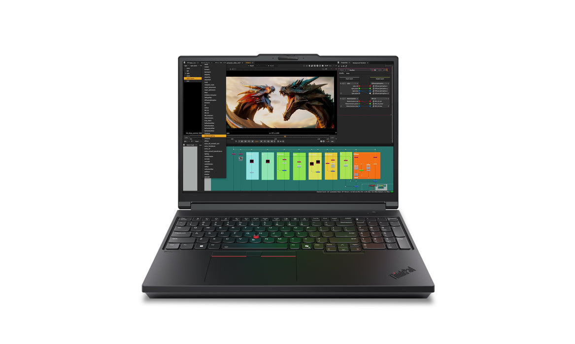 Lenovo Thinkpad P16 Gen 3 Intel Core Ultra 7 255hx Portátil 40,6 Cm (16") Wuxga 64 Gb Ddr5-Sdram 1 Tb Ssd Nvidia Rtx Pro 3000 Blackwell Wi-Fi 7 (802.11be) Windows 11 Pro Español Negro