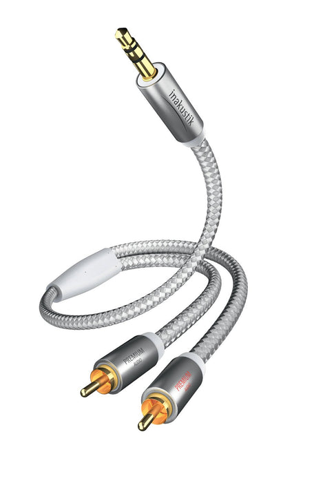 EAN 4001985507887 - Inakustik 004100015 cable de audio 1,5 m 3,5mm 2 x RCA Blanco imagen 1