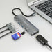 EAN 8436574709964 - AISENS ASUC-6P016-GR base para portátil y replicador de puertos Alámbrico USB 3.2 Gen 1 (3.1 Gen 1) Type- imagen 6