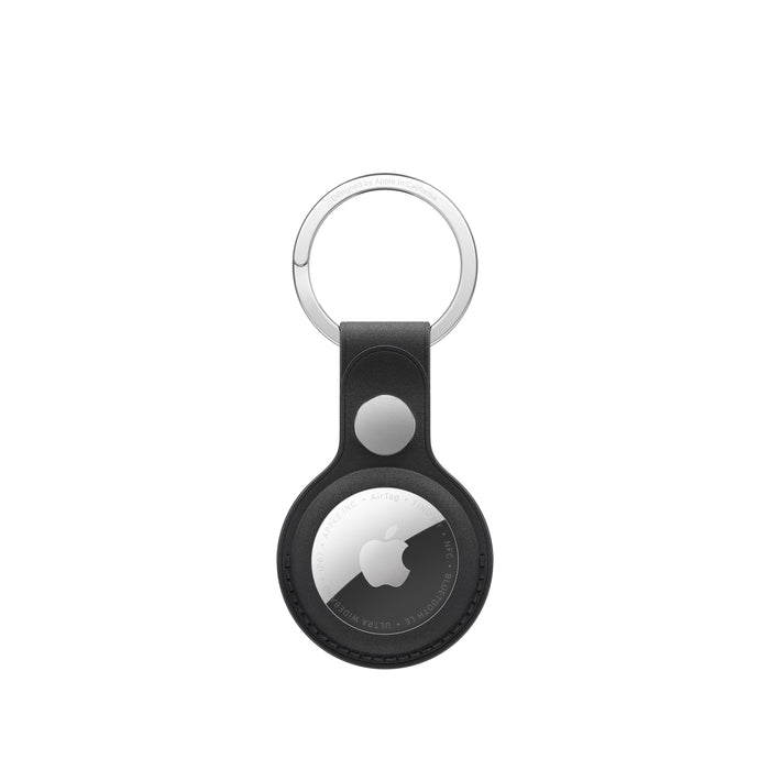 Airtag Finewoven Key Ring Black