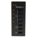 EAN 0065030854634 - StarTech.com ST4300U3C3 hub de interfaz USB 3.2 Gen 1 (3.1 Gen 1) Type-B 5000 Mbit/s Negro imagen 2