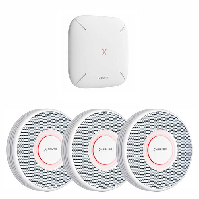 X-Sense Xs0b-Mr31 3 1 Rf-Rauchmelder-Set Mit Gateway