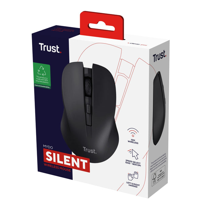 EAN 8713439250848 - Trust Mydo ratón Oficina Ambidextro RF inalámbrico Óptico 1800 DPI imagen 5
