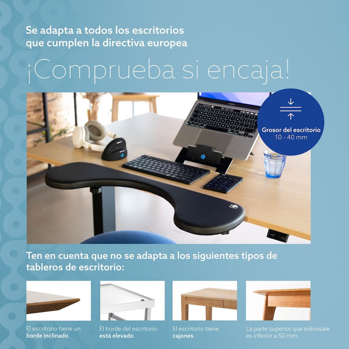 EAN 8719274490197 - R-Go Tools RGOARMC descansa muñecas Cuero vegano imagen 13