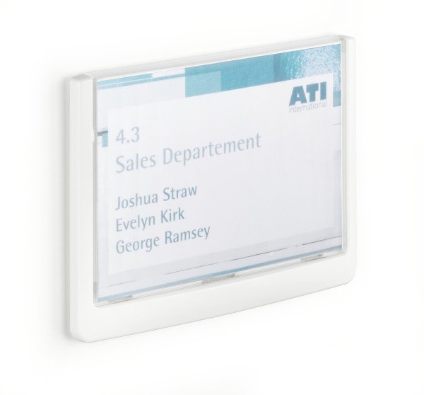 Durable Click Sign - Soporte Para Etiqueta - Fijación De Puerta