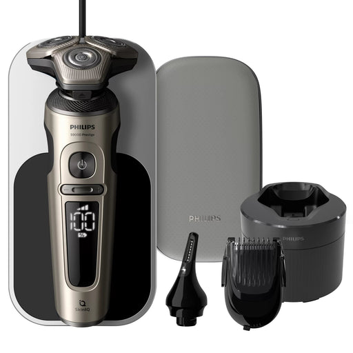 EAN 8720689004206 - Philips SP9883/35 afeitadora Máquina de afeitar de rotación Recortadora Gris imagen 1