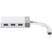 EAN 0710931180169 - Trendnet TUC-ETGH3 base para portátil y replicador de puertos USB 3.2 Gen 1 (3.1 Gen 1) Type-C Gris, Blan imagen 2