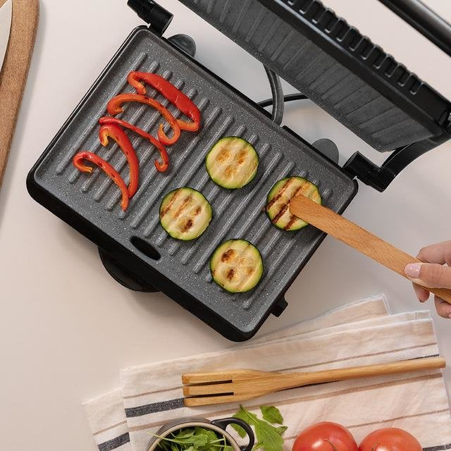 EAN 8435484030007 - Cecotec Rock’nGrill 1000 Dark parrilla eléctrica de contacto imagen 5
