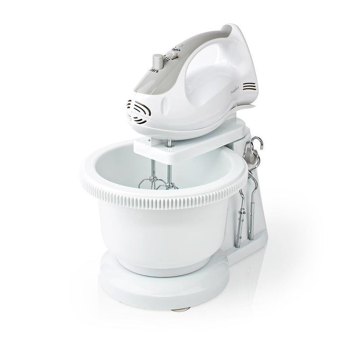 EAN 5412810330225 - Nedis KAHM110CWT batidora Batidora de mano 200 W Gris, Blanco imagen 10