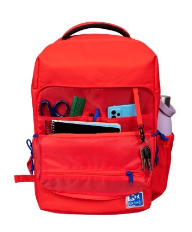 EAN 8427291045732 - Oxford 400174093 mochila Mochila informal Rojo Polietileno imagen 2