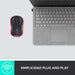 EAN 5099206028869 - Logitech 910-002240 ratón Oficina Ambidextro RF inalámbrico Óptico 1000 DPI imagen 20
