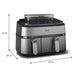 EAN 8720389047558 - Philips 5000 series NA555/00 freidora Doble 9 L Independiente 2750 W Freidora de aire caliente Plata imagen 6