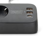 EAN 4016032502081 - Digitus DA-70625 base múltiple 1,5 m 3 salidas AC Interior Negro imagen 5