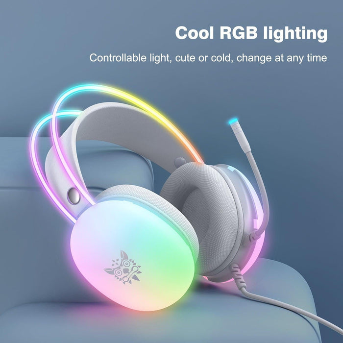 EAN 6972470562743 - Onikuma X25 Auriculares Alámbrico Diadema Juego USB tipo A Blanco imagen 3