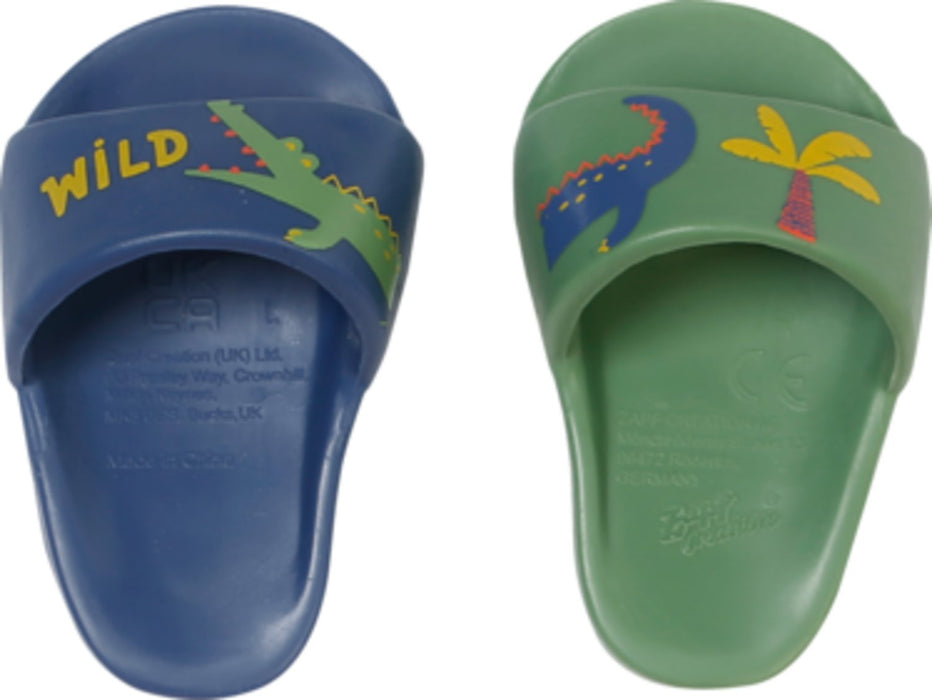 EAN 4001167836811 - BABY born Slippers 3 ass. 43cm Zapatos de muñeca imagen 2