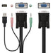 EAN 8433281003989 - Nanocable 10.12.0001 interruptor KVM Montaje en rack Negro imagen 3