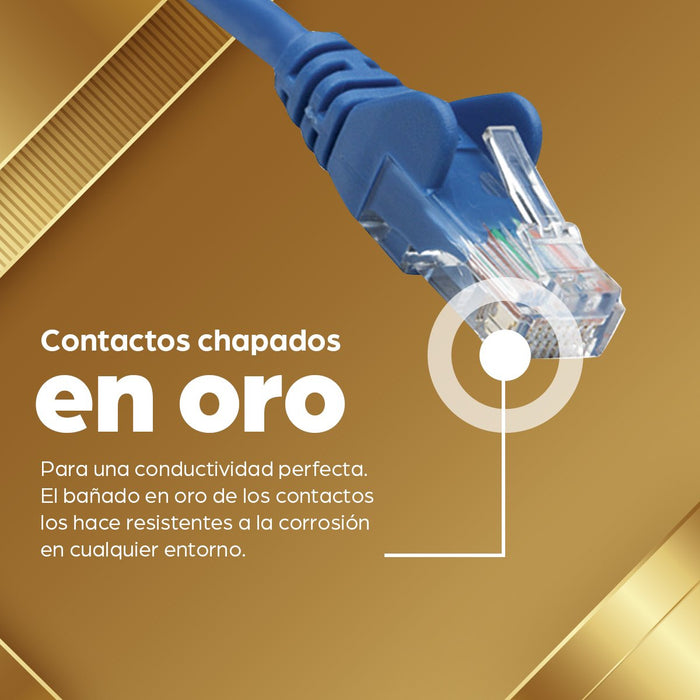 EAN 0766623342568 - Intellinet 342568 cable de red Azul 0,5 m U/UTP (UTP) imagen 8