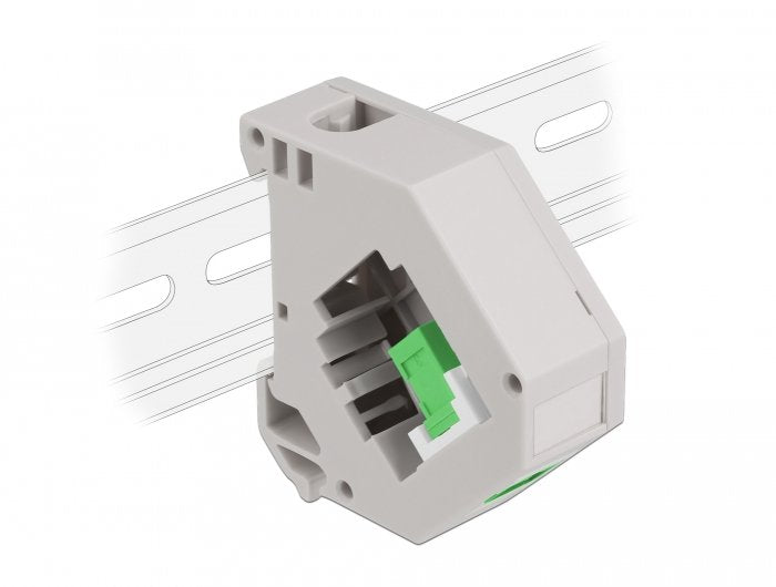 Delock Adaptador De Carril Din Con Keystone Sc Simplex Hembra A Sc Simplex Hembra