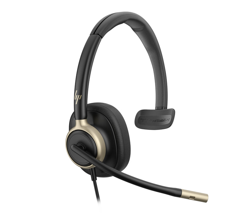 EAN 0199251821813 - HP Poly Mission 815 Monaural USB Wired Headset Negro imagen 2