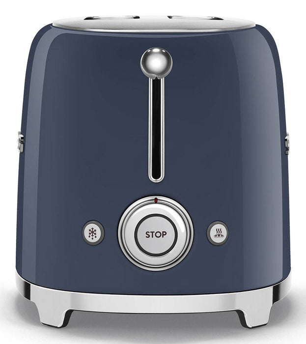 Tostadora Smeg 2x2 50´Style Azul Tsf01nbeu