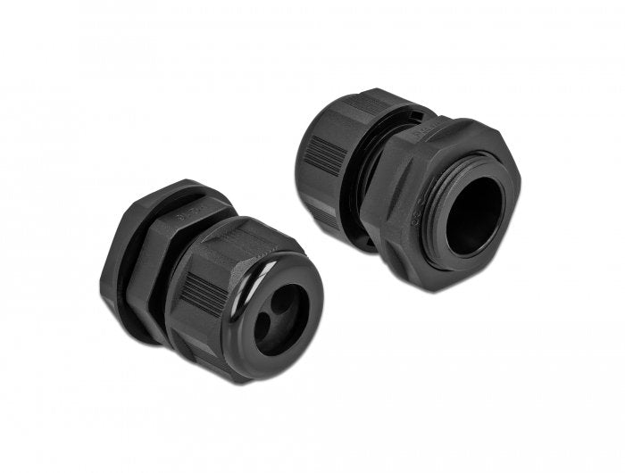 Delock Prensaestopa Para Cable Pg16 Para Cable Redondo Negro