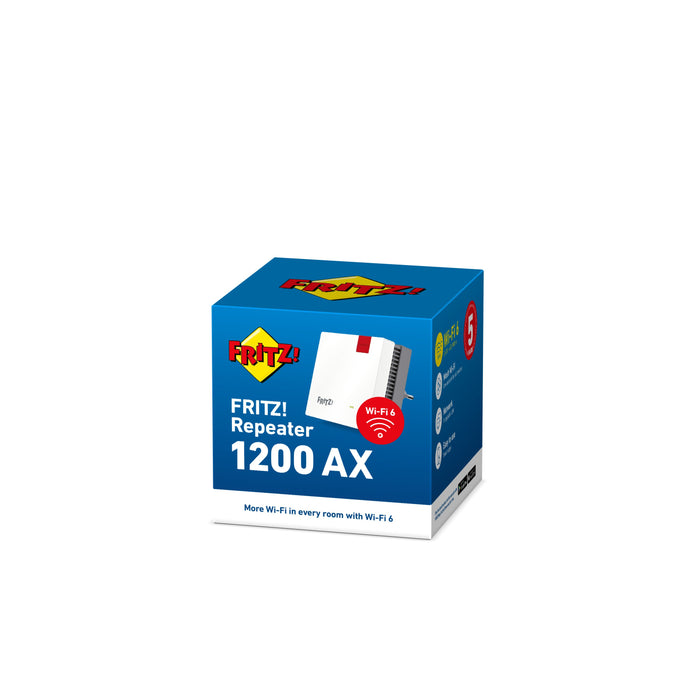 EAN 4023125029738 - Repeater FRITZ! 1200 AX Repetidor de red 2400 Mbit/s Blanco imagen 5