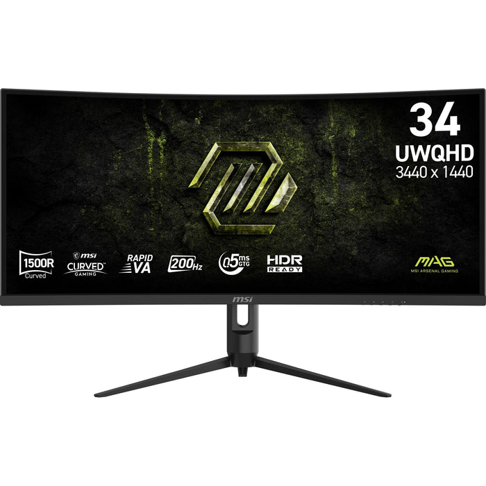 Monitor 34 Cale Mag 342cqrf E20 Uwqhd/Curved/200hz/Czarny