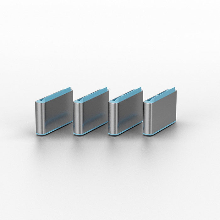 EAN 4002888404662 - Lindy 40466 bloqueador de puerto USB Tipo C Azul Acrilonitrilo butadieno estireno (ABS) 10 pieza(s) imagen 2
