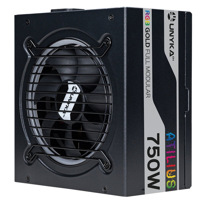 EAN 6940533545316 - UNYKAch ATX Atilus RGB Black 750W unidad de fuente de alimentación 20+4 pin ATX Negro imagen 3