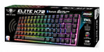 EAN 3700104455238 - Spirit of Gamer CLA-EK70ES teclado Juego RF inalámbrica + USB QWERTY Español Negro imagen 9