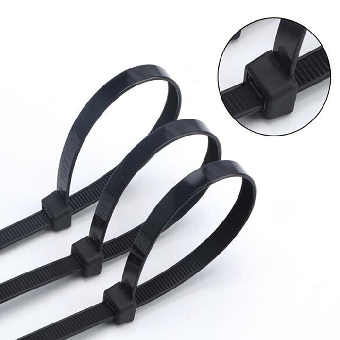EAN 8057685306370 - Techly 200 x 2.5mm presilla Nylon Negro 100 pieza(s) imagen 4