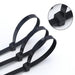 EAN 8057685306370 - Techly 200 x 2.5mm presilla Nylon Negro 100 pieza(s) imagen 4